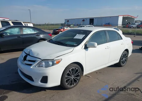2011 Toyota Corolla Le из США, поврежденный, VIN JTDBU4EE6B9136706